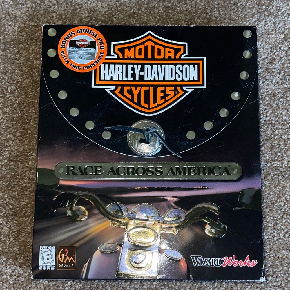 Harley-Davidson right across America CD-ROM COPY